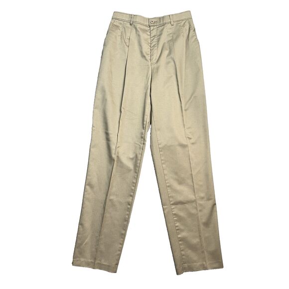 Vtg 1970s LEVIS Pants Womens Size 4 Khaki Pleated Sportswear Slacks Made In USA‎ - Picture 1 of 5